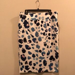 Plus Size Neoprene Skirt